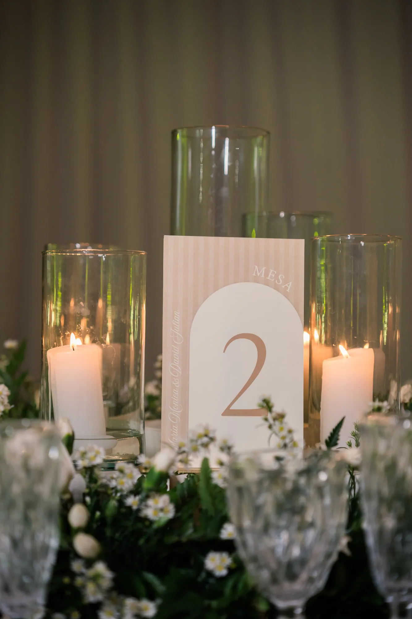 Boda de David y Mónica — decoración