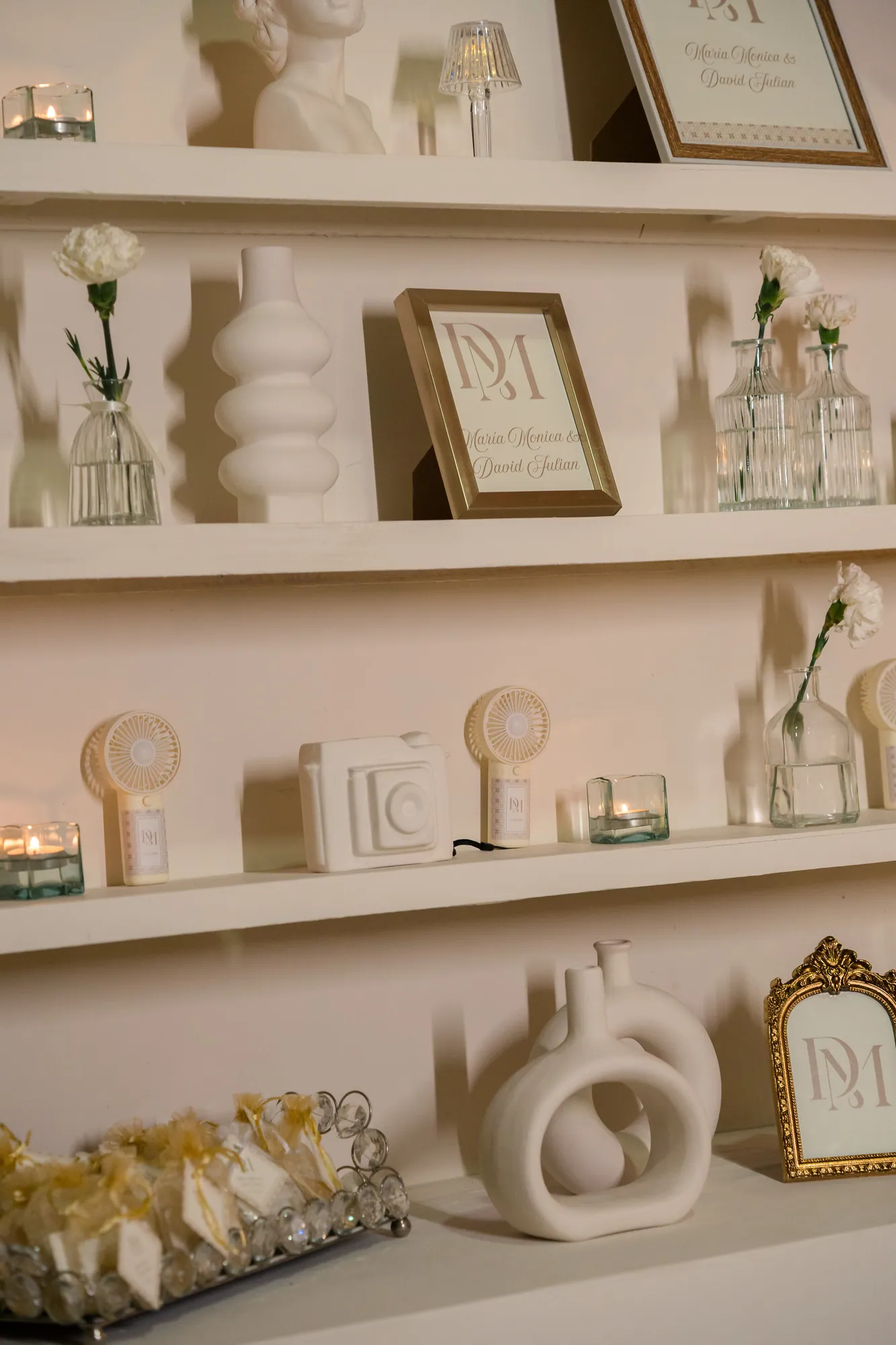 Boda de David y Mónica — decoración
