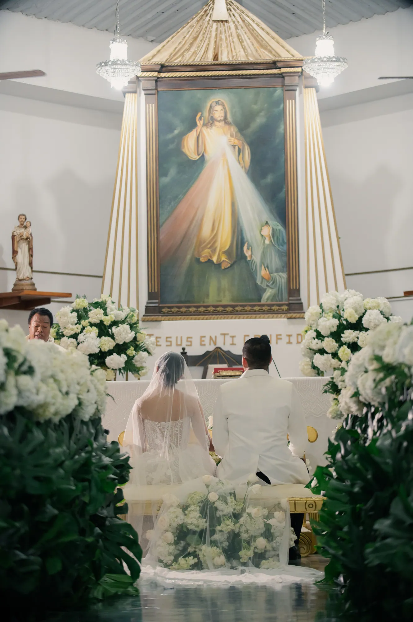 Boda de David y Mónica — iglesia
