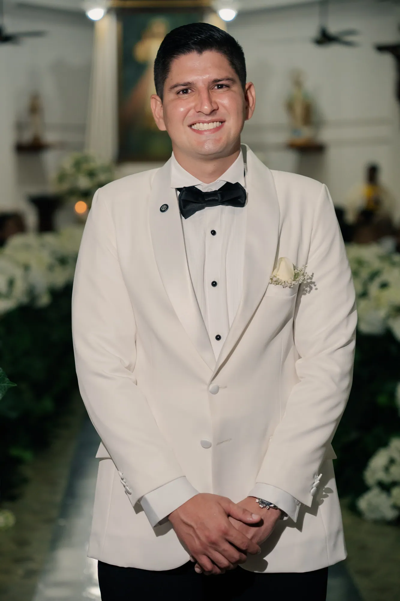 Boda de David y Mónica — iglesia
