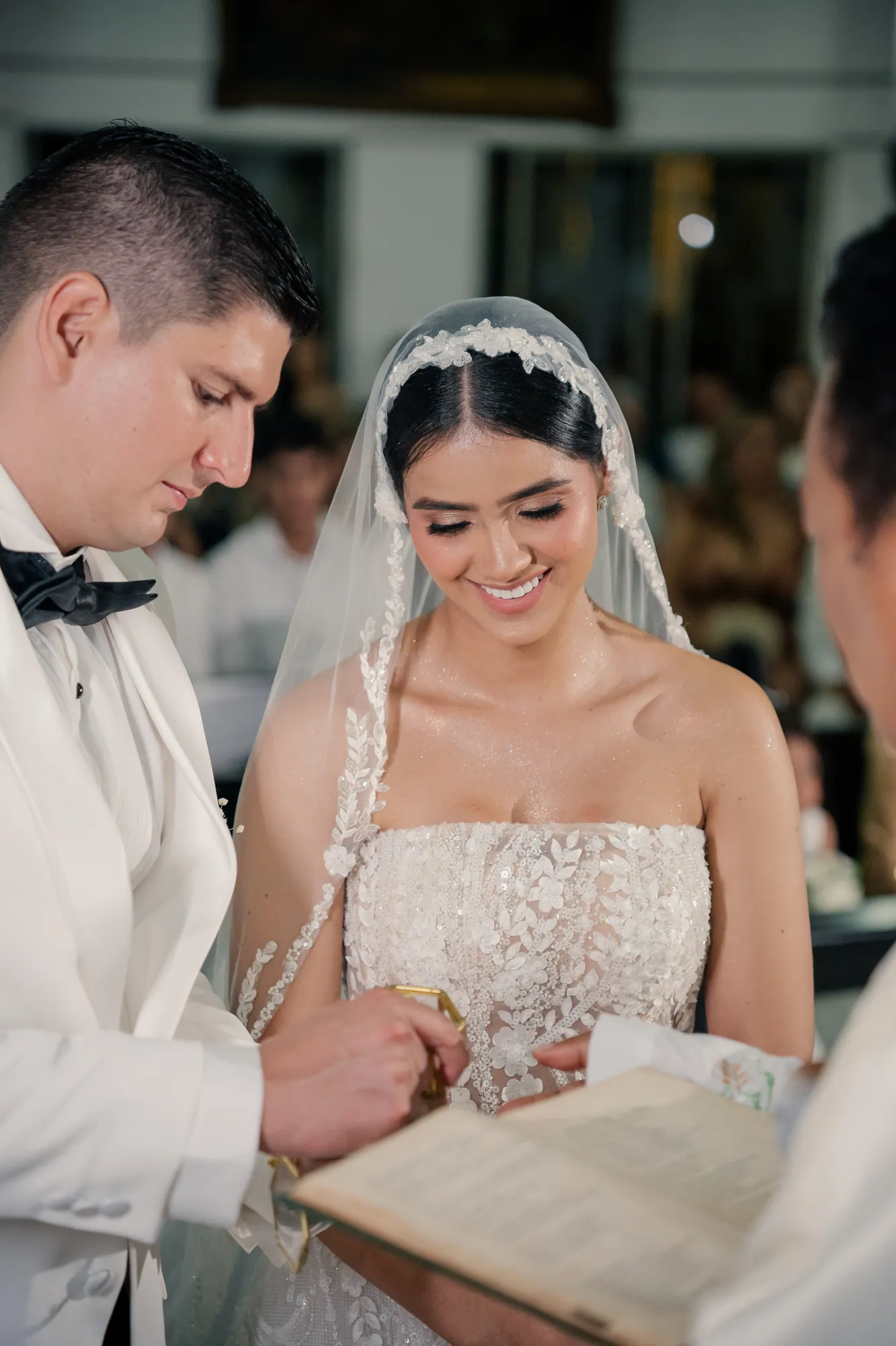 Boda de David y Mónica — iglesia
