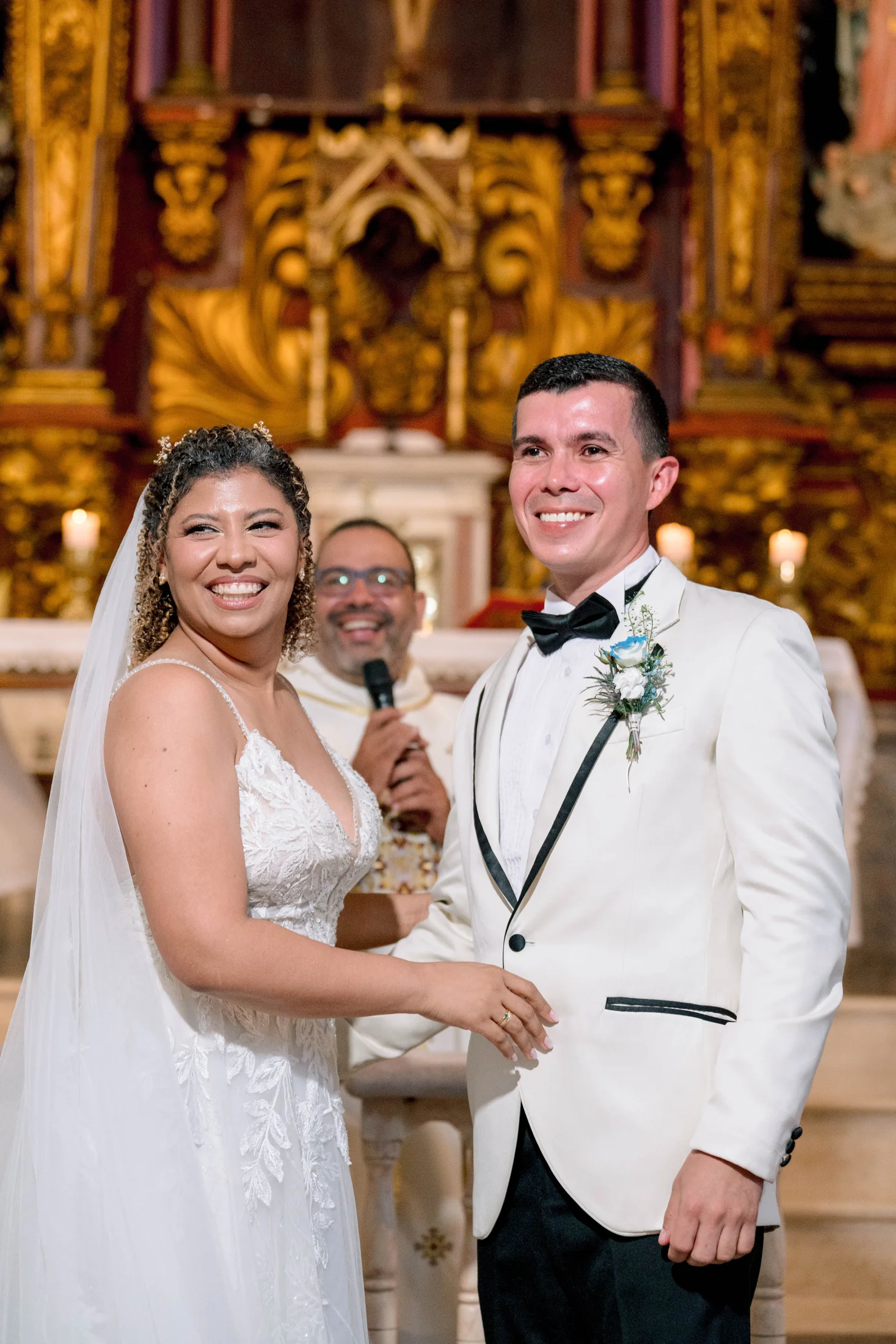 Boda de Schelly y José — iglesia