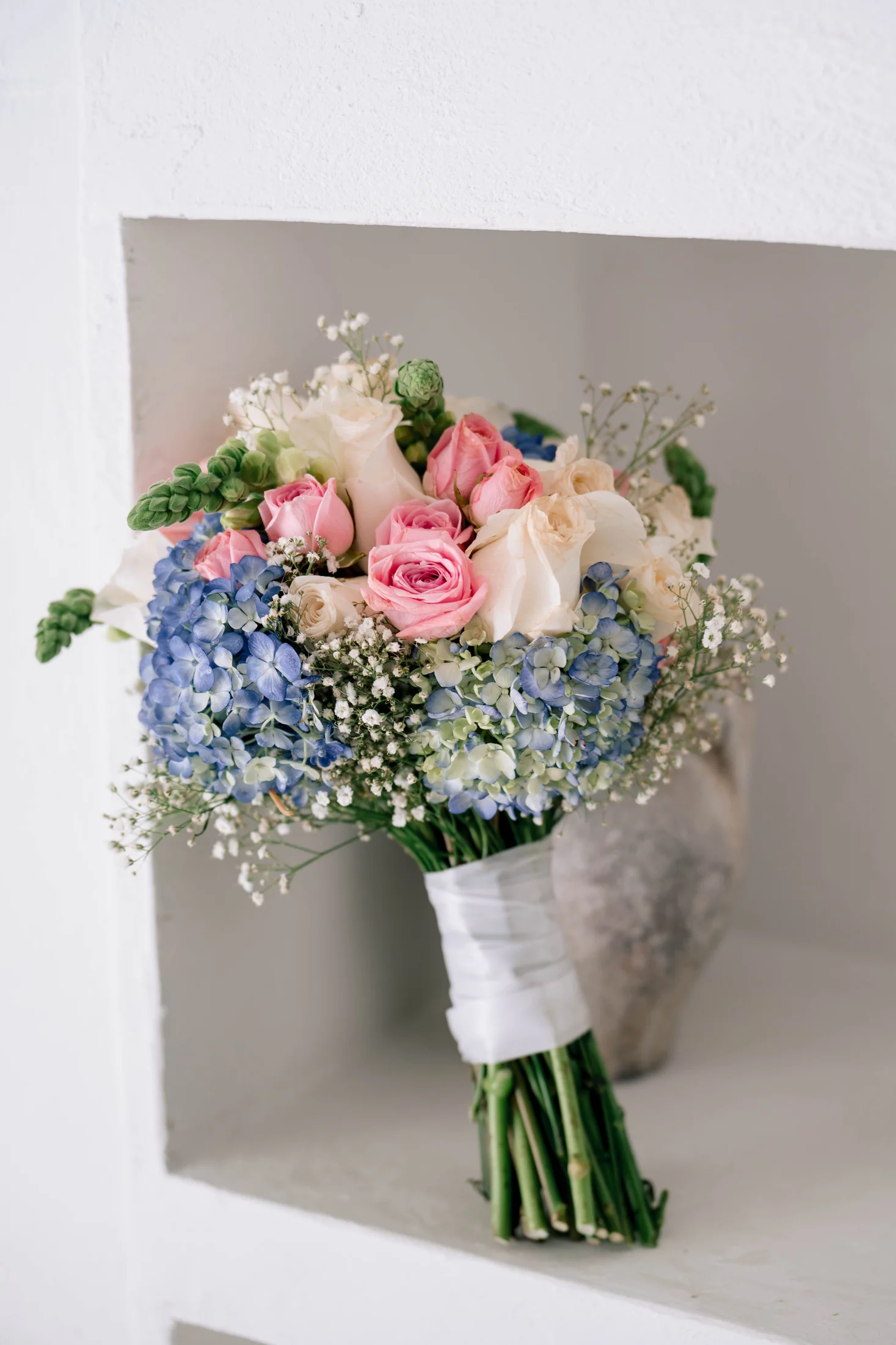 Boda de Schelly y José — preparación