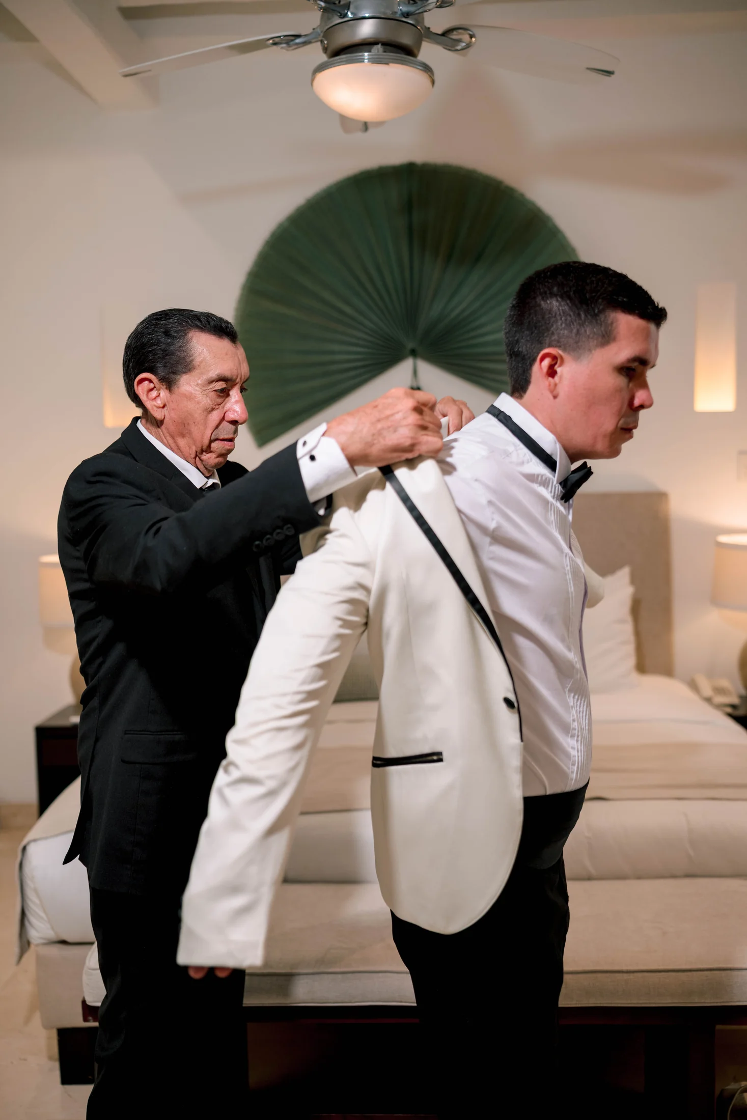 Boda de Schelly y José — preparación