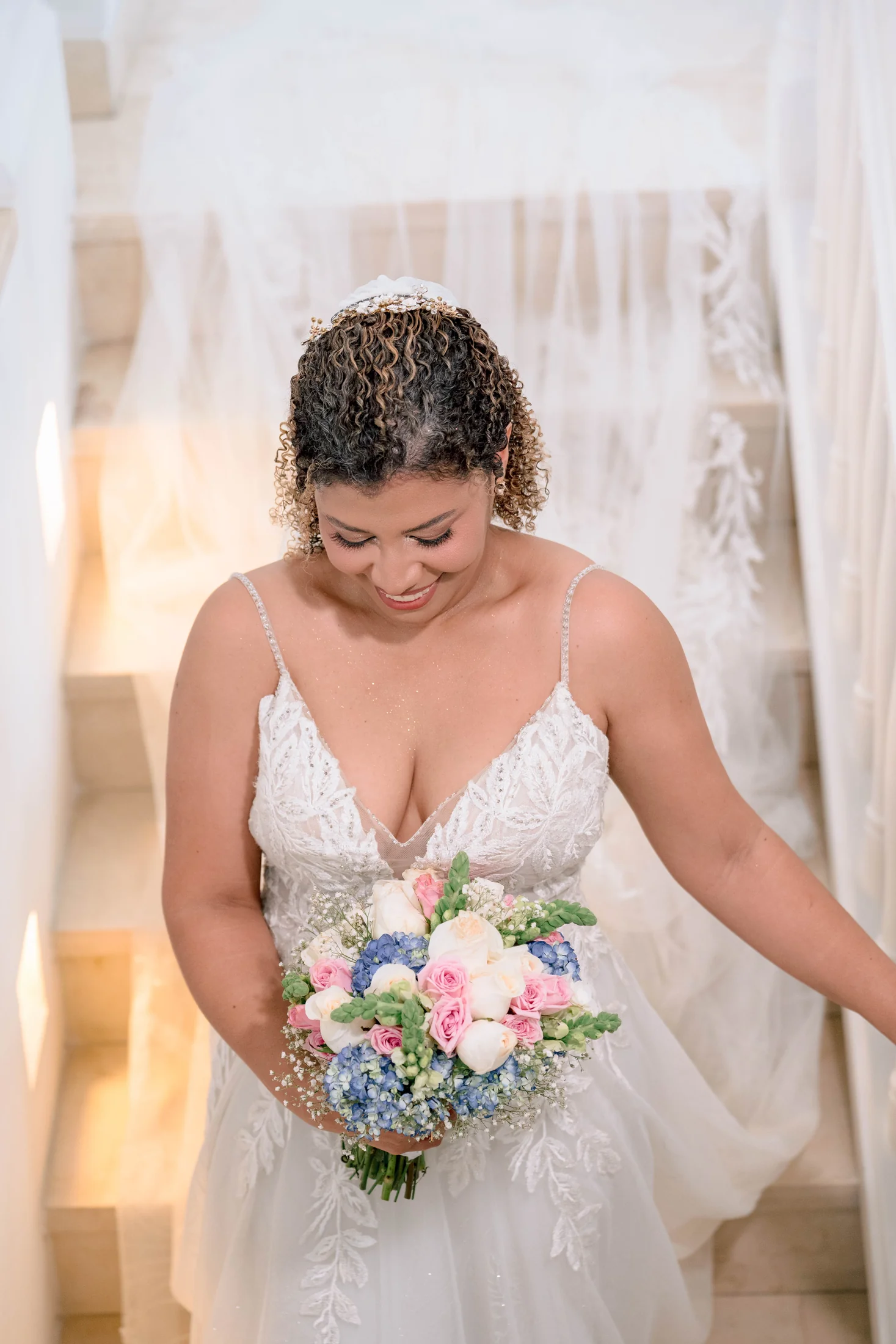 Boda de Schelly y José — preparación