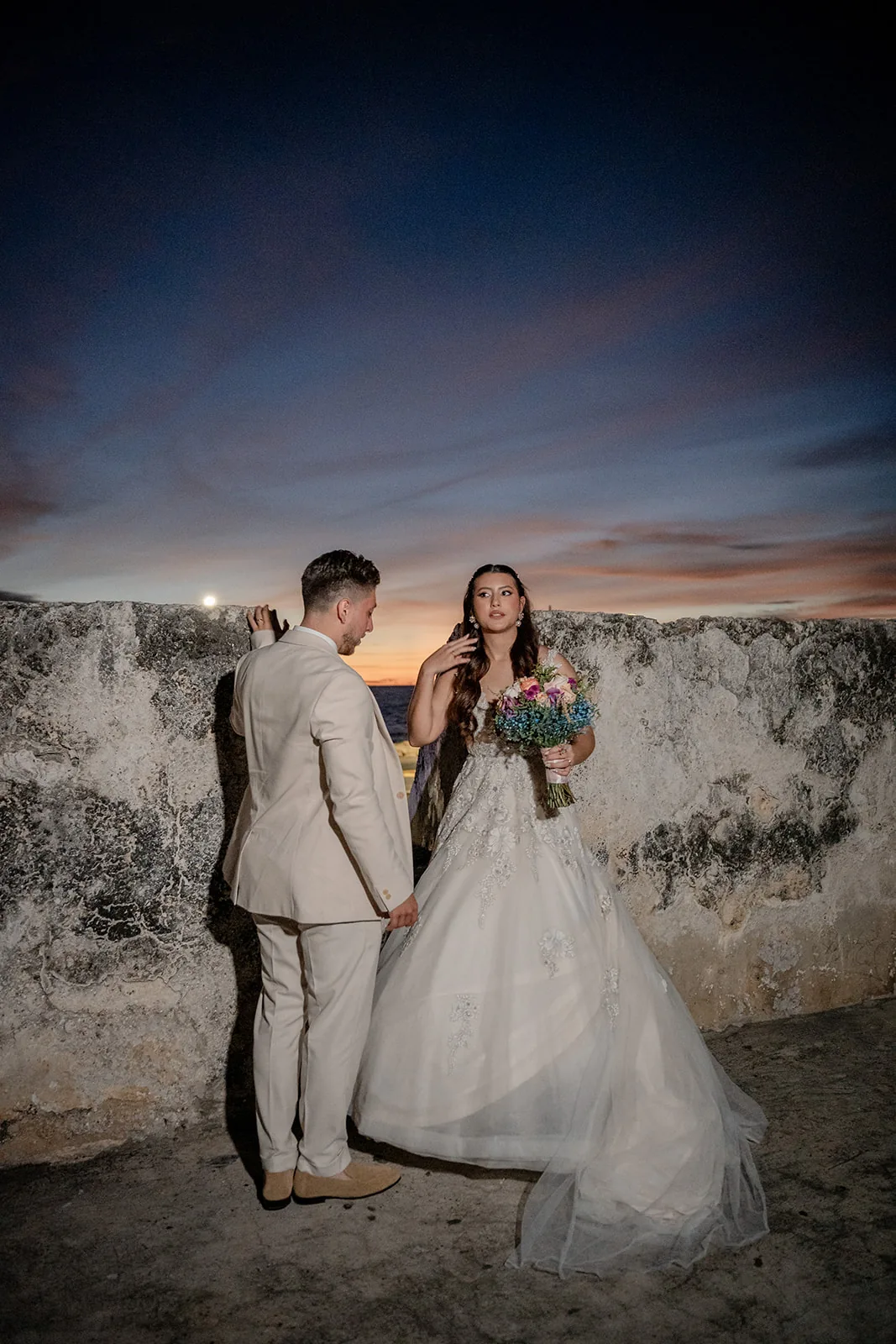 Boda de Vale y Chris — ciudad amurallada