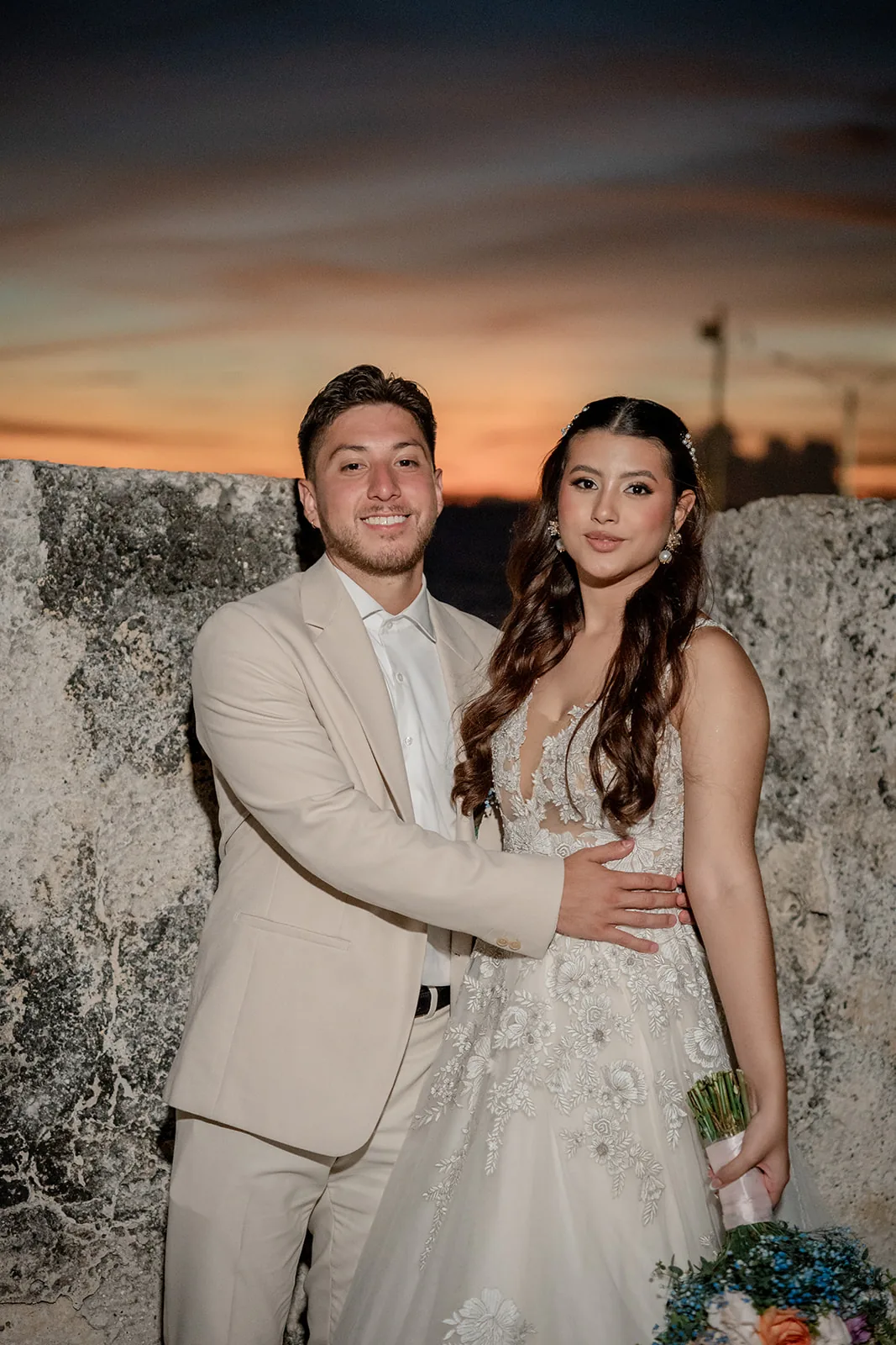 Boda de Vale y Chris — ciudad amurallada