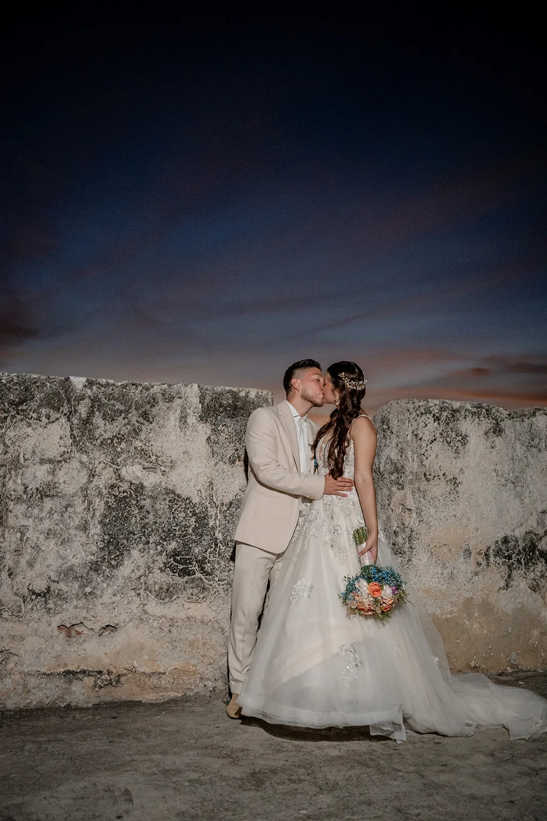 Boda de Vale y Chris — ciudad amurallada