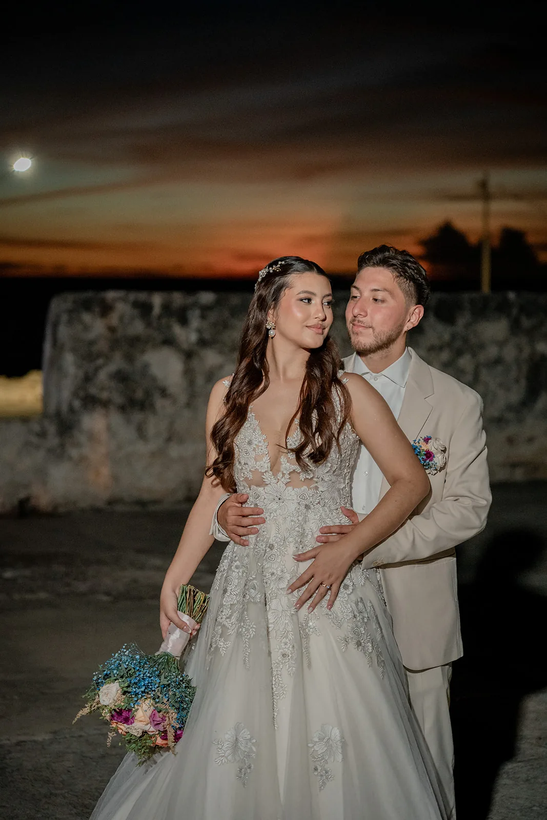 Boda de Vale y Chris — ciudad amurallada