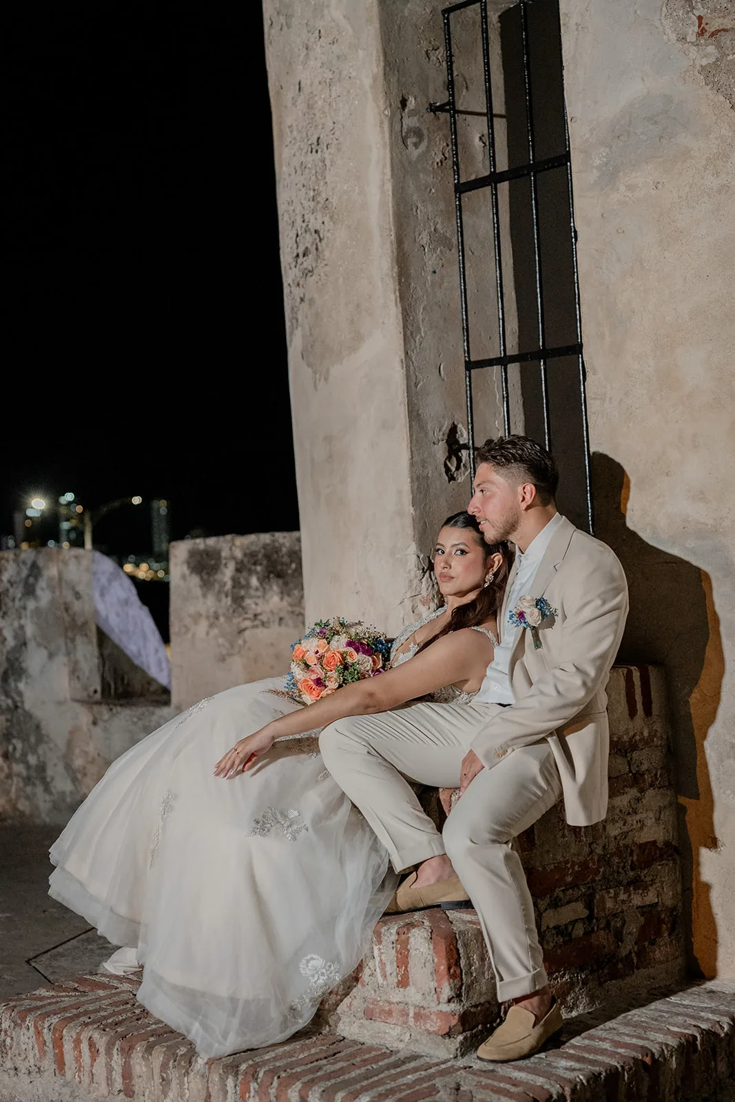 Boda de Vale y Chris — ciudad amurallada