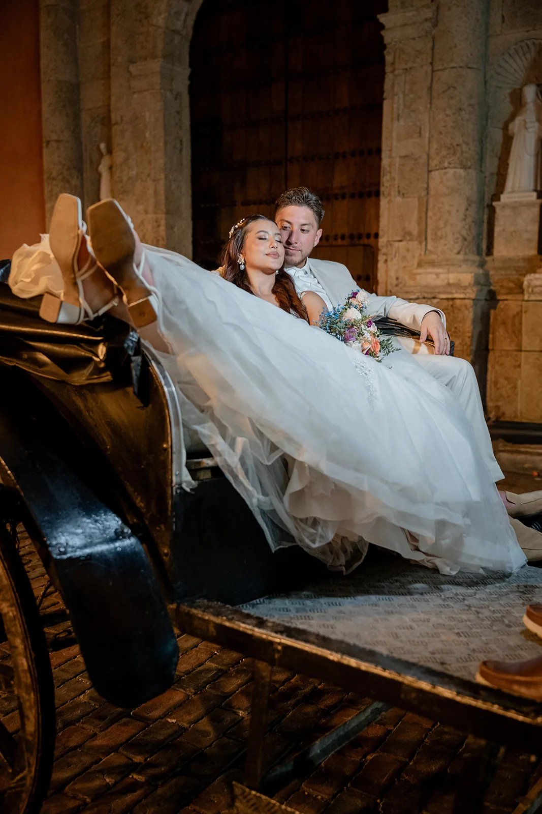 Boda de Vale y Chris — ciudad amurallada