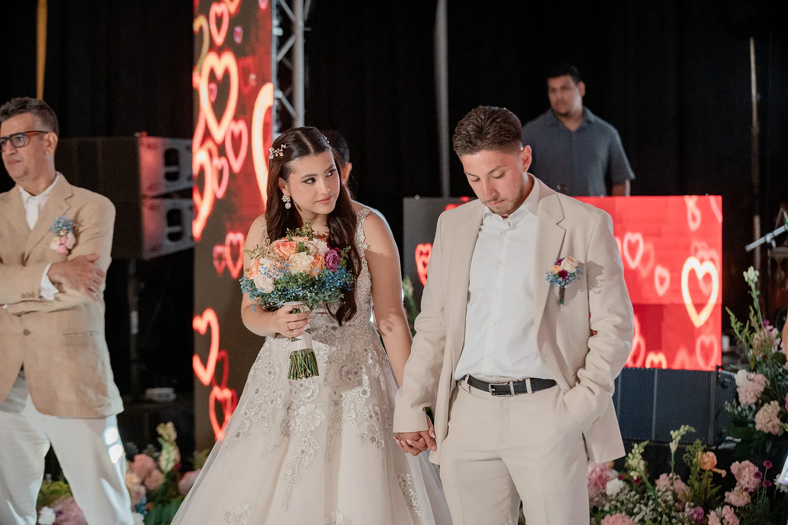 Boda de Vale y Chris — fiesta