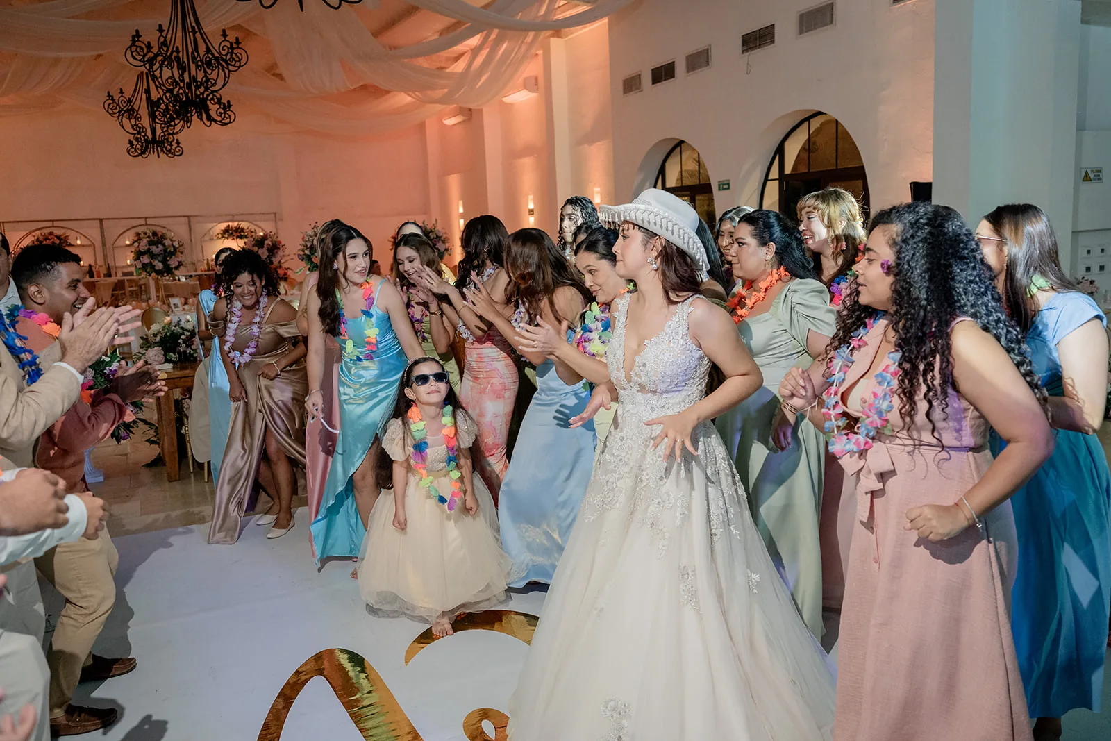 Boda de Vale y Chris — fiesta