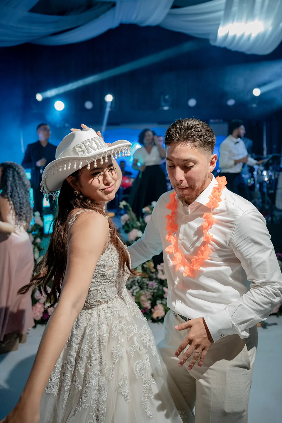 Boda de Vale y Chris — fiesta