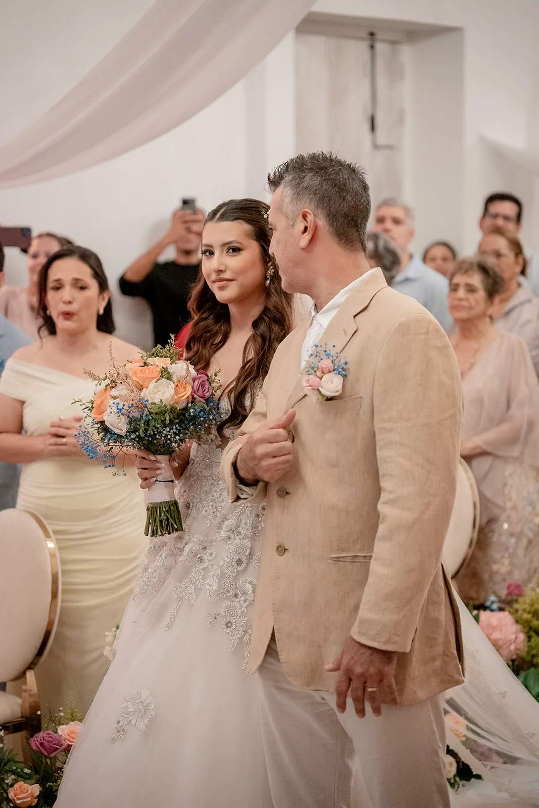 Boda de Vale y Chris — iglesia