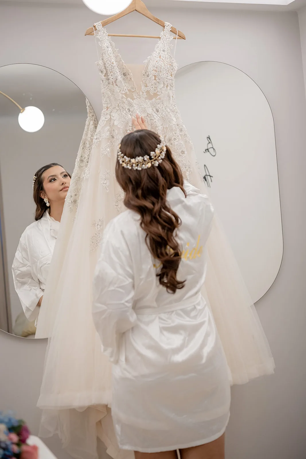 Boda de Vale y Chris — preparación